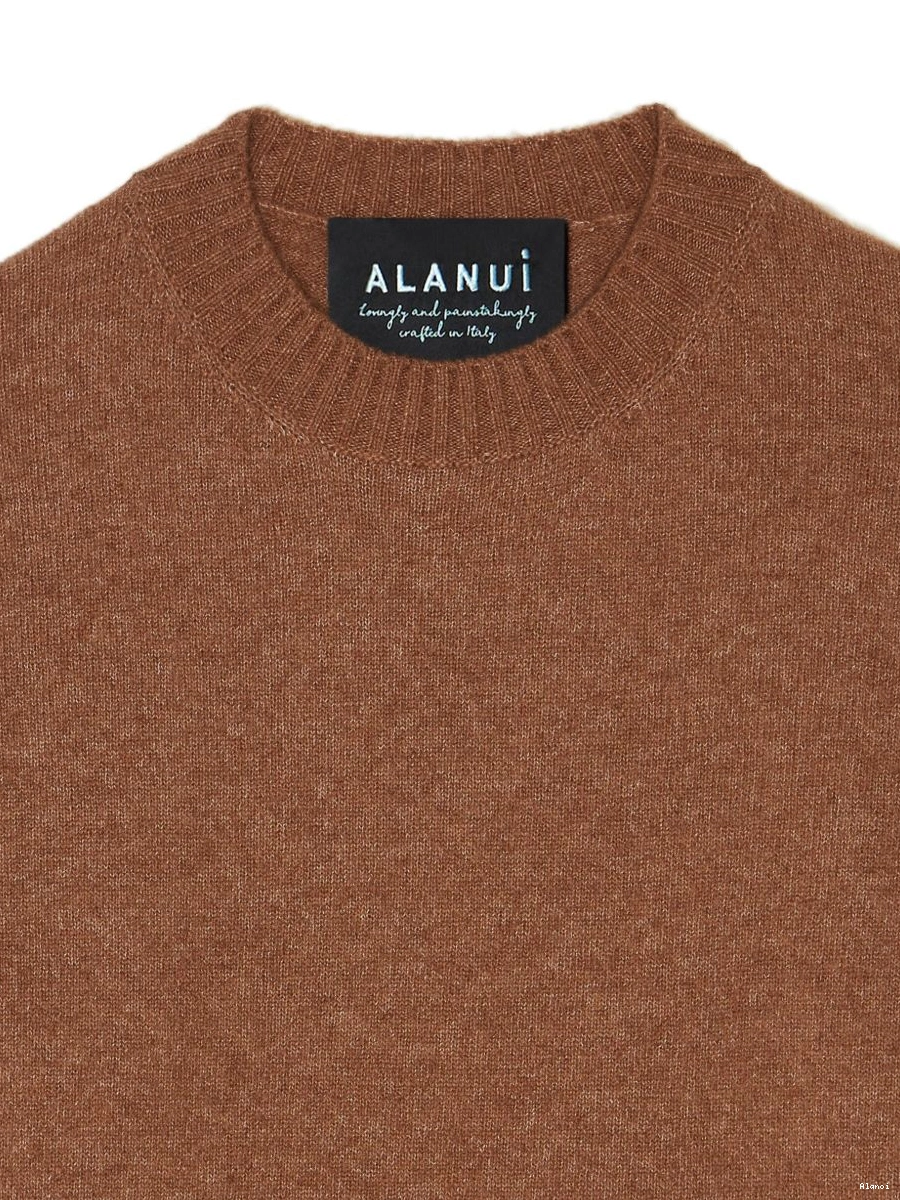 Cheap Women Alanui jumper ribbed-edge cashmere-blend 0702